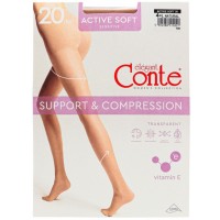 Колготки Conte Elegant Active Soft 20 Den Natural, 4 розмір