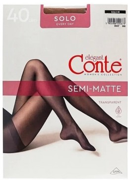 Колготки Conte Solo 40 Den Natural, 2 размер