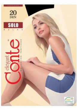 Колготки Conte Solo 20 Den Nero, 5 размер