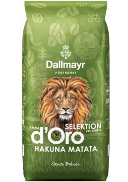 Кофе в зернах Dallmayr D`Oro Hakuna Matata, 1кг