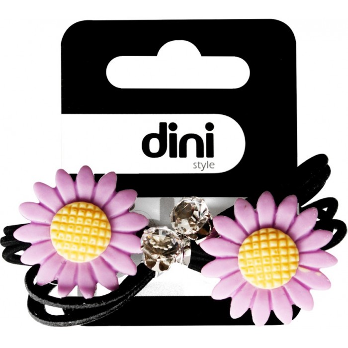 Набор резинок Dini Kids AT-21 Хризантема, 2 шт - 