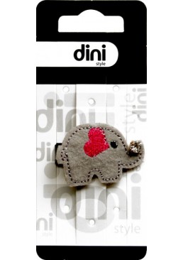 Заколка Dini Hand Made d-456 Слоник
