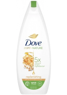 Крем-гель для душа Dove Replenishing oat milk & maple syrup scent, 600 мл
