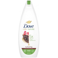 Крем-гель для душа Dove Nurturing cocoa butter & hibiscus, 600 мл