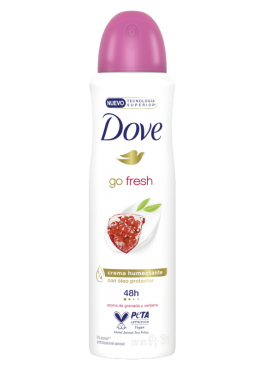 Антиперспирант Dove Go Fresh пробуждение чувств гранат и лимонная вербена, 150 мл