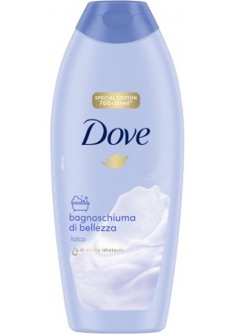 Гель-пінка для душу Dove Bagnoschiuma з ароматом тальку, 750 мл