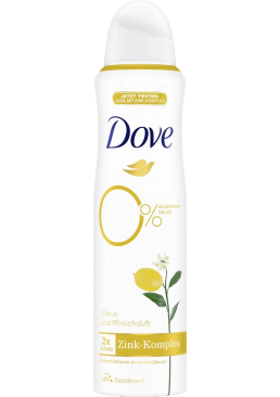Антиперспирант Dove Go Fresh Citrus & Peach Deodorant цитрус и персик, 150 мл 