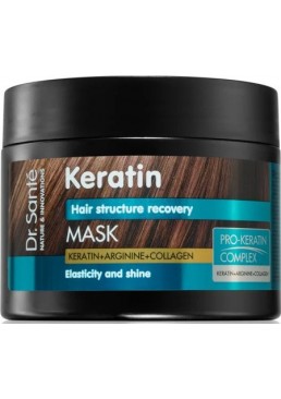 Маска Dr.Sante Keratin для тусклых и ломких волос, 300 мл