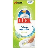 Стікер чистоти для унітазу Duck Цитрус, 3 шт