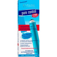 Гель от прыщей Eveline Pure Control Роликовый, 15 мл