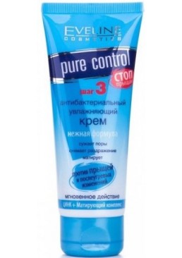 Крем для лица Eveline антибактериальный Pure Control, 75 мл