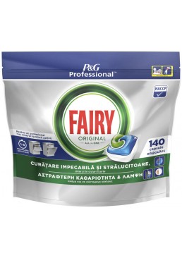 Капсулы для посудомоечной машины Fairy Professional Original, 140 шт