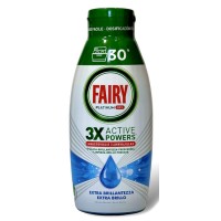 Гель-концентрат для мытья посуды в посудомоечной машине Fairy Platinum Gel 3 active powers океан 600 мл (30 доз )