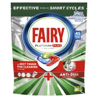 Капсули для посудомийної машини FAIRY Platinum plus QW GREEN, 45 шт