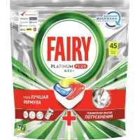 Капсулы для посудомоечной машины Fairy Platinum Plus Лимон,  50 шт