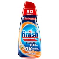 Гель для мытья посуды в посудомоечной машине Finish Power Gel All in 1 Max, 600 мл