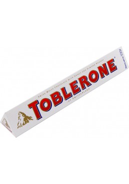 Шоколад TOBLERONE White Chocolane Almond Nougat Білий Мигдальна Нуга, 100 г
