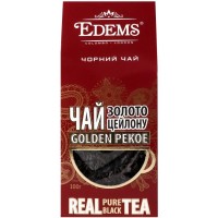 Чай черный листовой Edems Золото Цейлона, 100 г