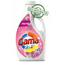 Гель для прання Gama Floral з квітковим ароматом, 1.98 л (44 прання)