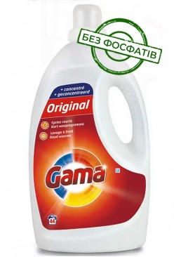 Гель для стирки Gama Original для белого и цветного белья, 2.2 л (44 стирки)