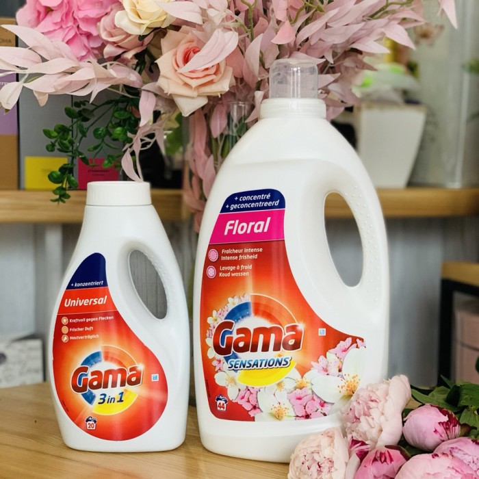 Гель для стирки Gama Universal универсальный, 2.5 л (50 стирок) - 