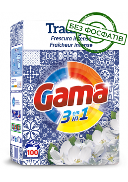 Порошок для стирки Gama Tradicao 3в1 интенсивная свежесть, 5.5 кг (100 стирок)