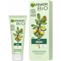 Поживний крем Garnier Bio для сухої та чутливої шкіри обличчя з екстрактом аргани, 50 мл