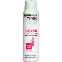 Антиперспірант спрей Garnier Mineral Активний контроль Термозащита 72 години, 150 мл