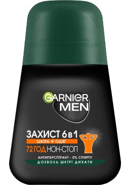 Антиперспірант Garnier Mineral Захист 6 роликовий, 50 мл