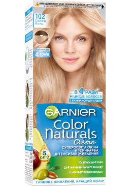 Краска для волос Garnier Color Naturals 102 Снежный блонд, 110 мл