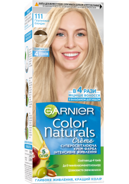 Фарба для волосся Garnier Color Naturals 111 Платиновий блондин, 110 мл