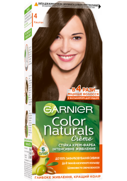 Краска для волос Garnier Color Naturals 4 Каштан, 110 мл