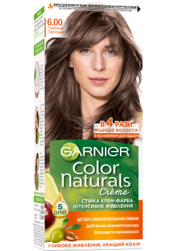 Фарба для волосся Garnier Color Naturals 6.00 Глибокий горіховий, 110 мл