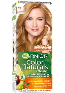 Фарба для волосся Garnier Color Naturals 7.3 Золотисто-русявий, 110 мл