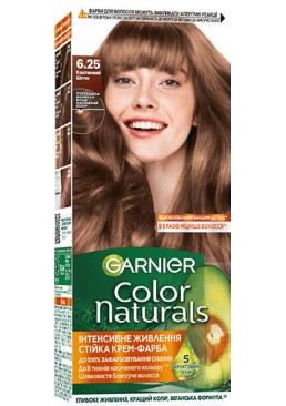 Краска для волос Garnier Color Naturals 6.25 Каштановый шатен, 110 мл