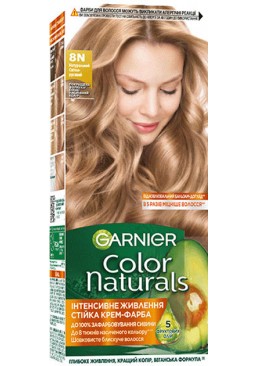 Краска для волос Garnier Color Naturals 8N Натуральный светло-русый, 110 мл