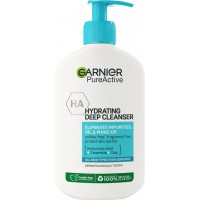 Зволожуючий гель Garnier Pure Active для інтенсивного очищення шкіри обличчя, схильного до недоліків, 250 мл