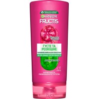 Бальзам-ополіскувач Garnier Fructis Густе та Розкішне для волосся позбавлених густоти, 200 мл