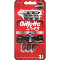 Бритвы одноразовые Gillette Blue 3 Red, 3 шт