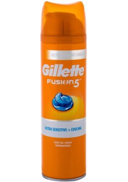 Гель для бритья Gillette Fusion 5 Ultra Sensitive + Cooling, 200 мл