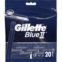 Одноразові станки для гоління чоловічі Gillette Blue 2, 20 шт