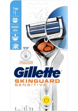 Бритва чоловіча Gillette Skinguard Sensitive Flexball, 1 шт