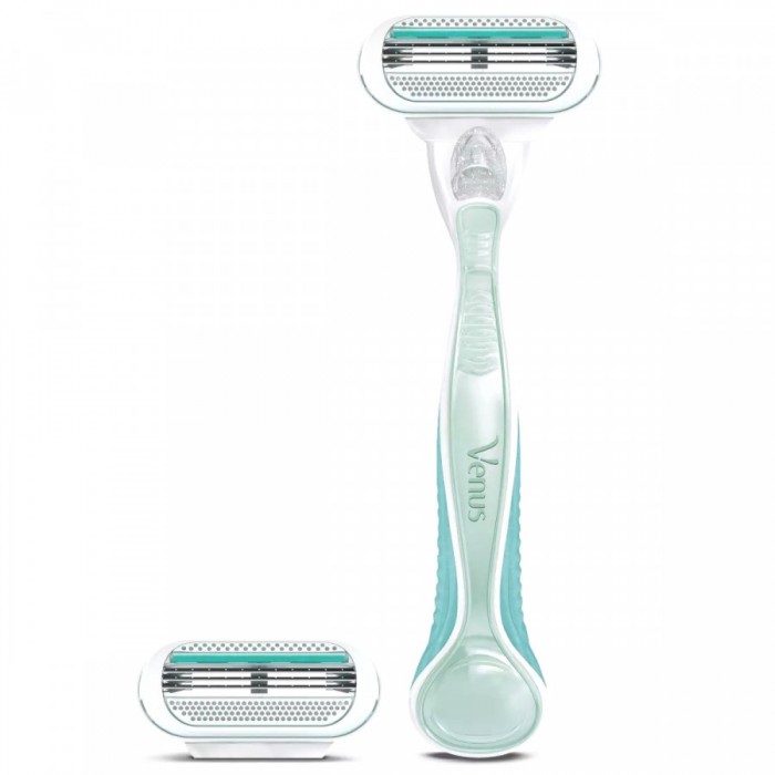 Станок для бритья женский Gillette Venus Sensitive Smooth, (2 кассеты) - 