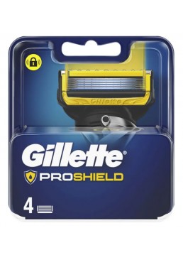 Сменные картриджи Gillette Fusion Proshield, 4 шт