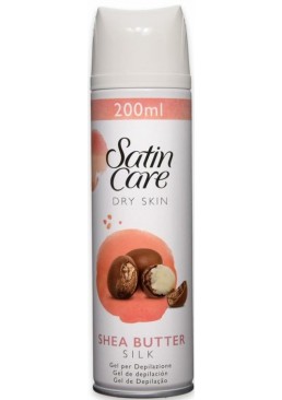 Гель для гоління жіночий Gillette Satin Care Dry Skin з олією ши, 200 мл