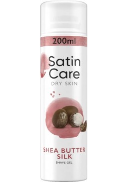 Гель для бритья женский Gillette Satin Care Shea Butter, 200 мл