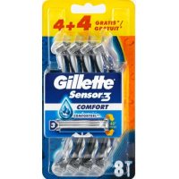 Одноразовые станки для бритья  мужские Gillette Blue 3 Comfort, 8 шт