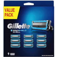 Сменные картриджи для бритвы Gillette ProShield Chill, 9 шт