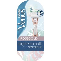 Станок для гоління жіночий Gillette Venus RoseGold Extra Smooth Sensitive, 1 шт