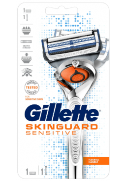 Станок для бритья мужской Gillette SkinGuard Sensitive, 1 шт